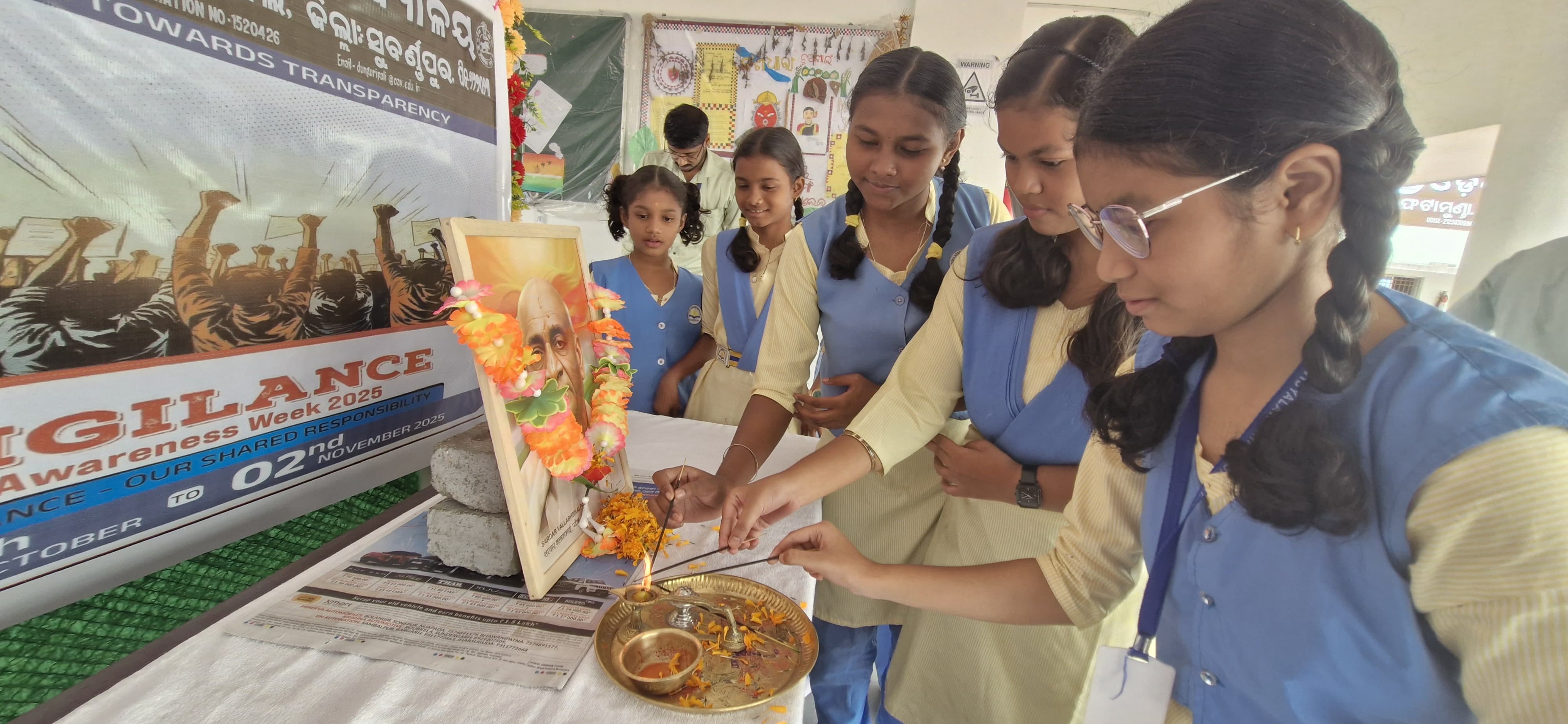 Celebration of Sardar Vallabhbhai Patel’s Birth Anniversary - 31st October

Our school proudly celebrated the birth anniversary of Sardar Vallabhbhai Patel, the first Home Minister of India, on 31st October with great enthusiasm and patriotic spirit.

To mark the occasion and honour the Iron Man of India, several activities were organized on the campus. Students actively participated in the Run for Unity, promoting national integration and unity among the youth. In addition, events such as Debate Competition, Quiz Competition, Poster Making, and Drawing Competitions were conducted, highlighting the life, contributions, and values of Sardar Patel.

The celebration encouraged students to understand and appreciate the pivotal role played by Sardar Vallabhbhai Patel in the unification of India and inspired them to contribute towards building a united and strong nation.