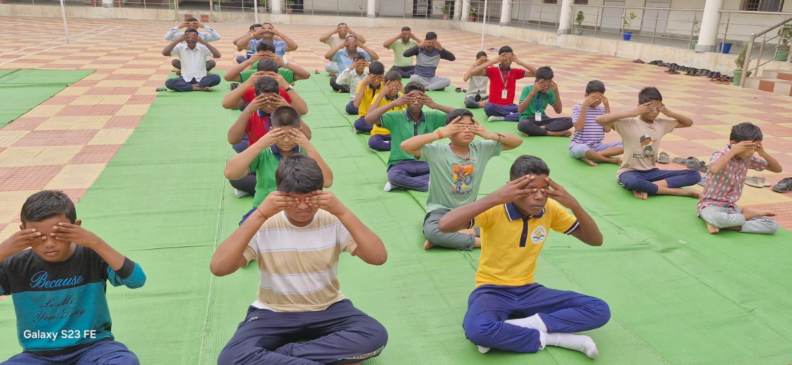 Celebration of International Yoga Day 2026 at our school.
"Yoga for Healthy Ageing"