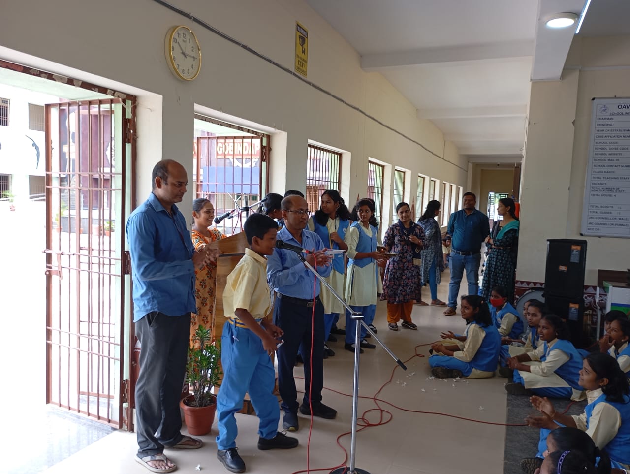 WELL COME TO NEW STUDENTS OF CLASS VI(PRABES UTSAV-2025)