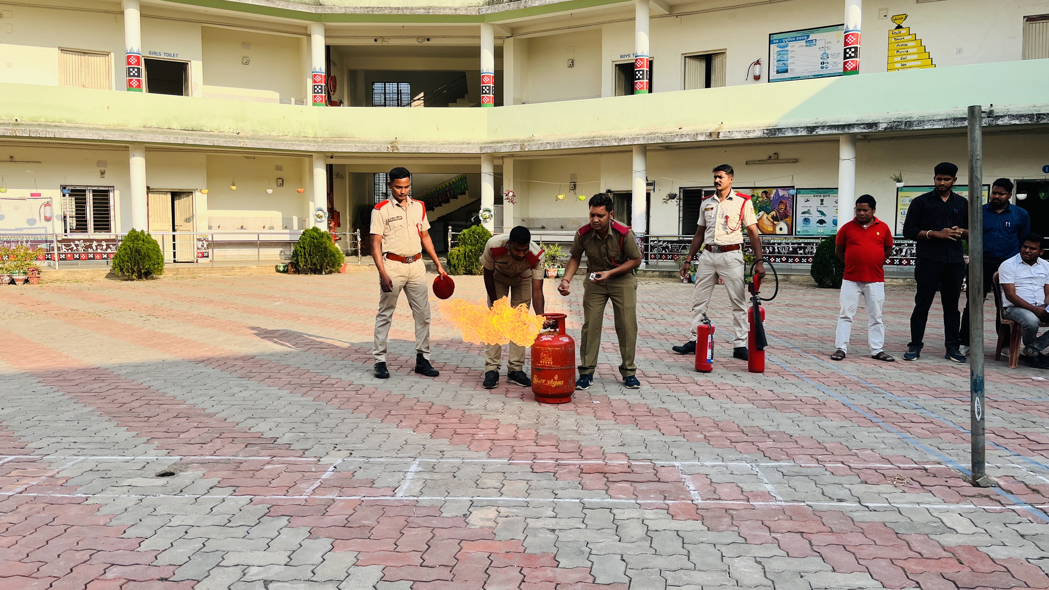 FIRE SAFETY MOCKDRILL