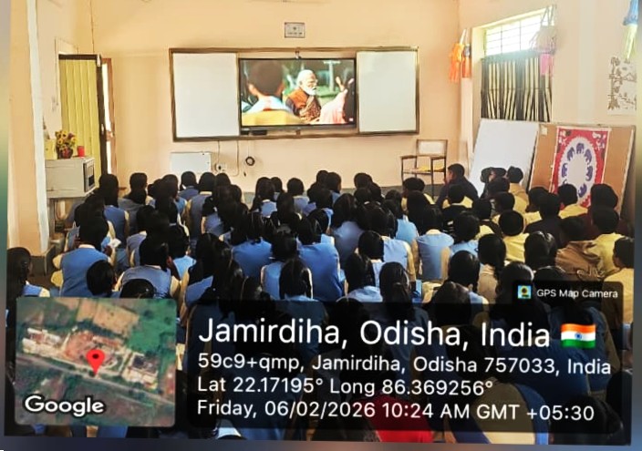 parikshya pe charcha at oav jamirdiha, bisoi