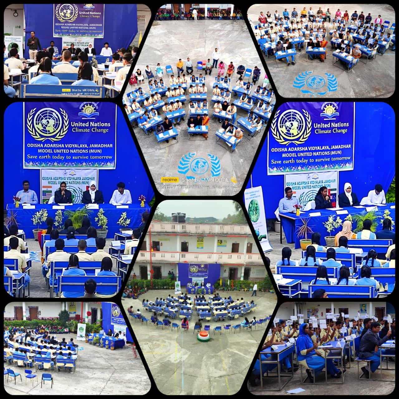 Mock UN Assembly conducted at OAV Jamdhar, Jajpur