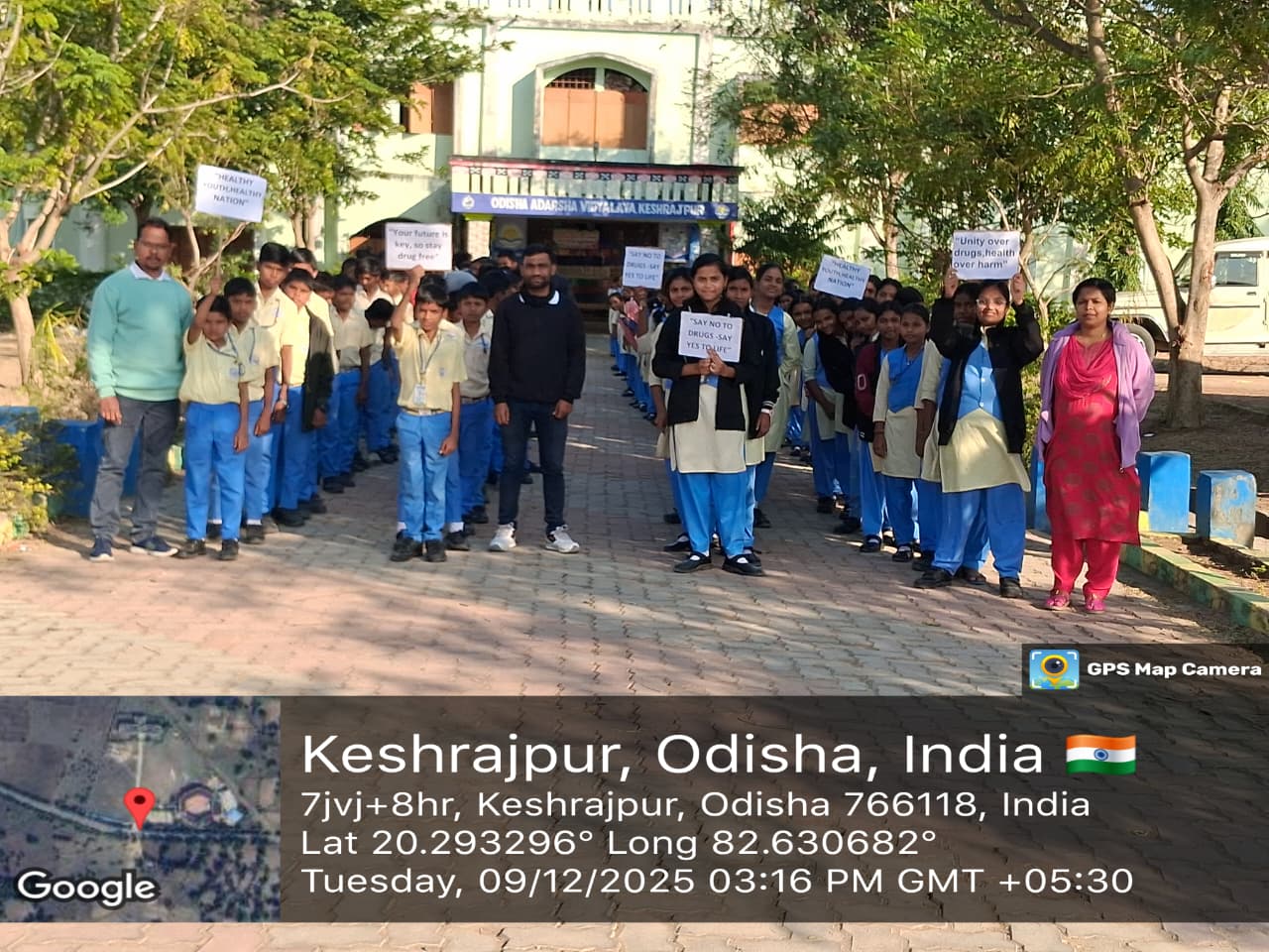 Drugs Abuse Awareness Program in OAV, Keshrajpur