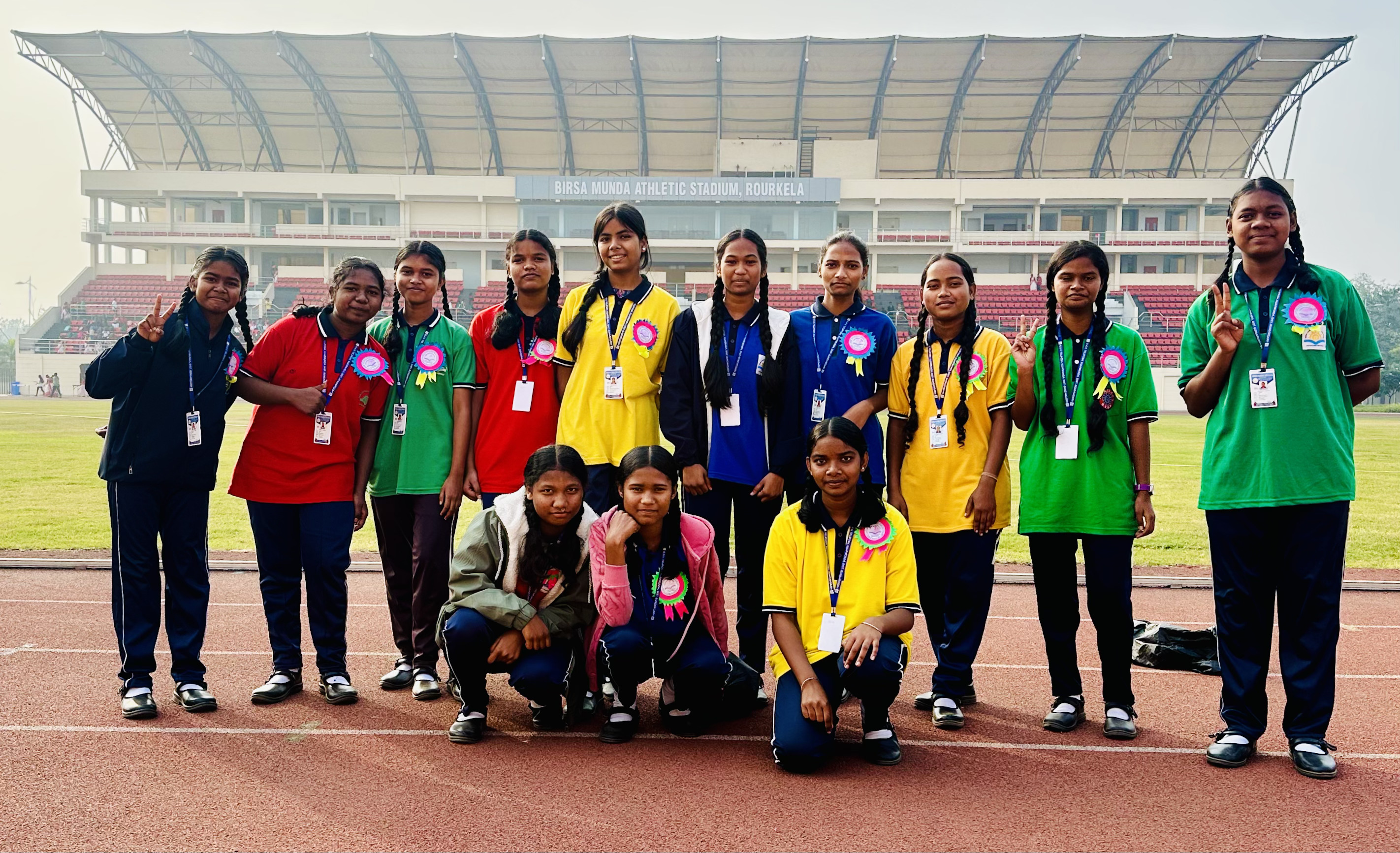 Annual Day cum Sports Meet 2025-26 held at Birsa Munda Athletic Stadium Rourkela.