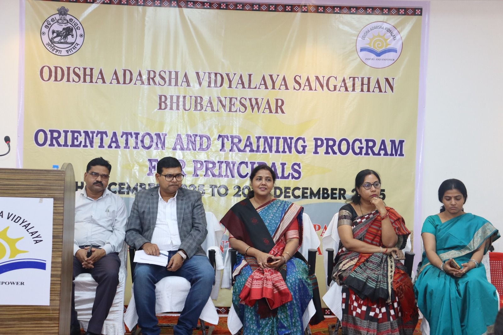 An Orientation and Training Programme for Principals/Vice-Principals of Odisha Adarsha Vidyalayas (OAVs) functioning across the State commenced today at OAVS, Bhubaneswar.