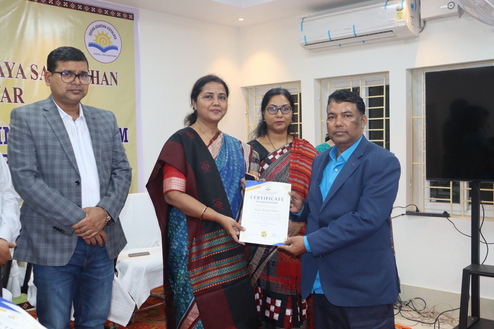 An Orientation and Training Programme for Principals/Vice-Principals of Odisha Adarsha Vidyalayas (OAVs) functioning across the State commenced today at OAVS, Bhubaneswar.