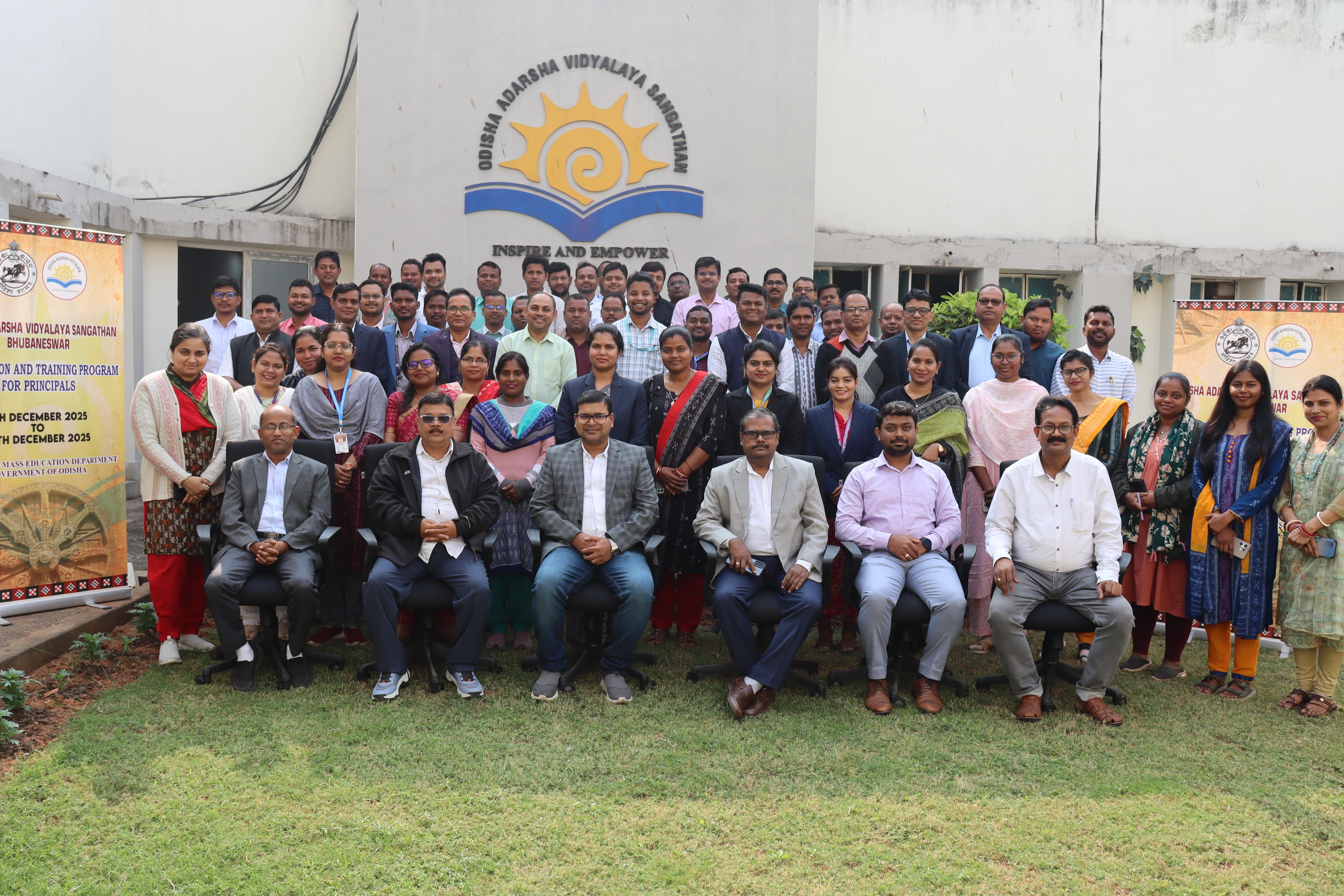 The second day of the Orientation and Training Programme for Principals of Odisha Adarsha Vidyalayas focused on strengthening administrative and financial governance, with detailed sessions on JiTFS onboarding, GeM procurement procedures and compliance with financial rules.
