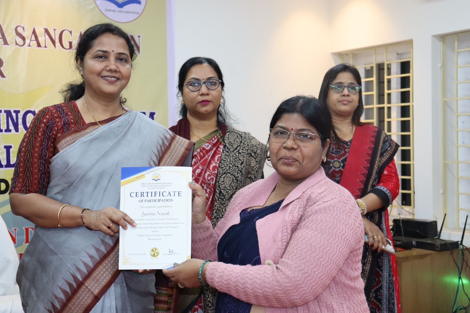 An Orientation and Training Programme for Principals/Vice-Principals of Odisha Adarsha Vidyalayas (OAVs) functioning across the State commenced at OAVS, Bhubaneswar.