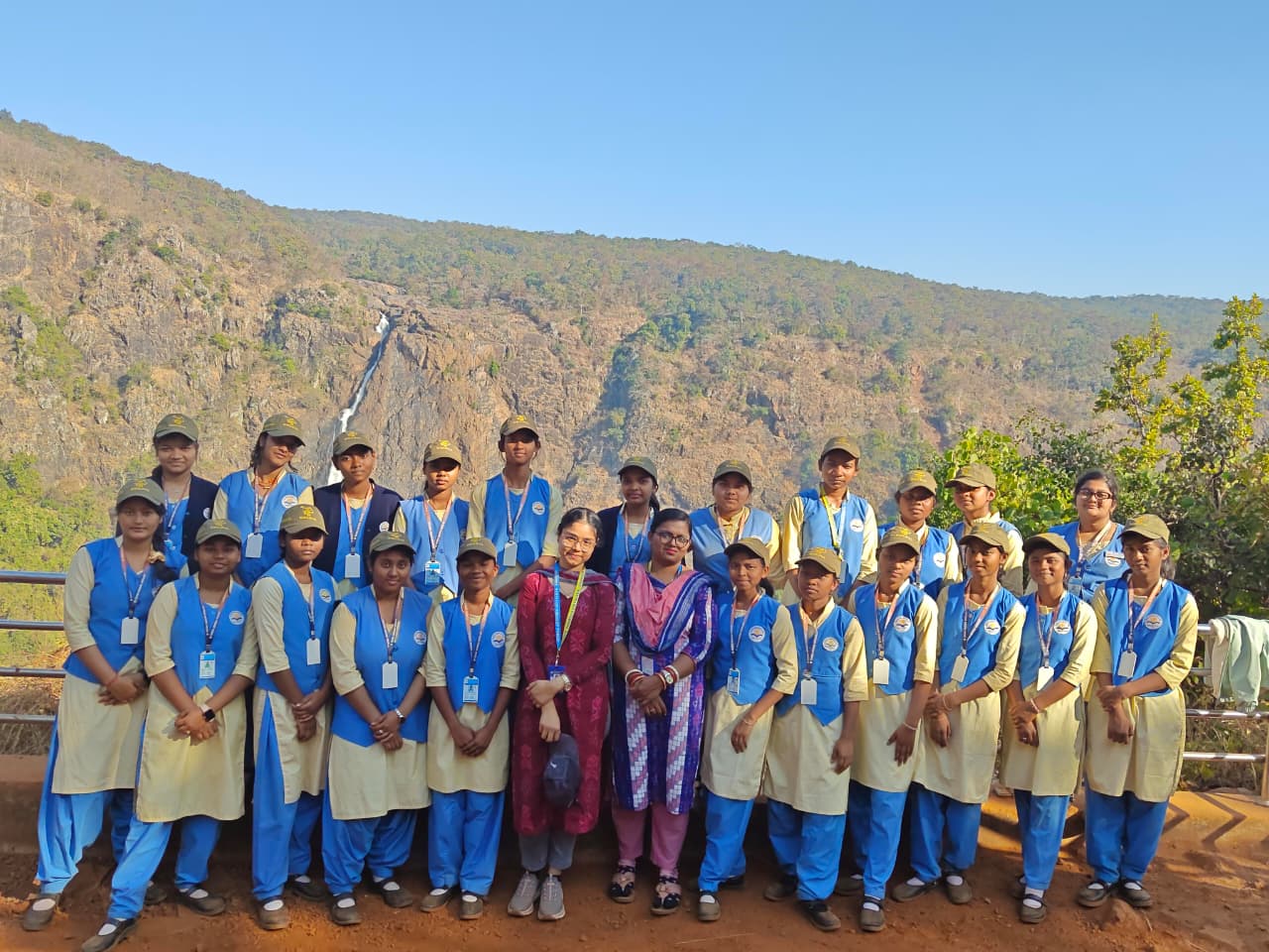 STUDENTS VISIT TO BAREHIPANI WATER FALL